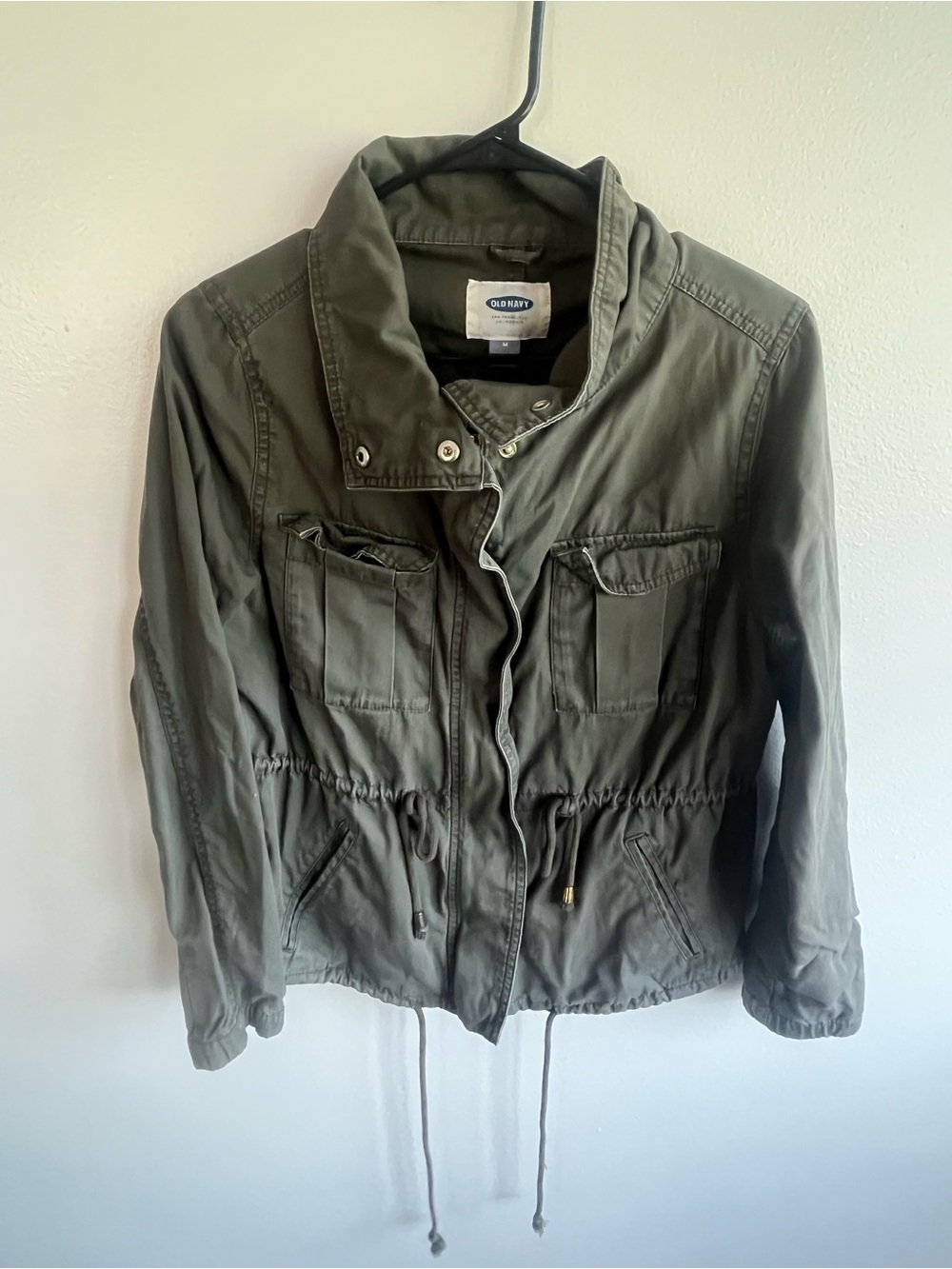 Old Navy Women's Olive Utility Jacket